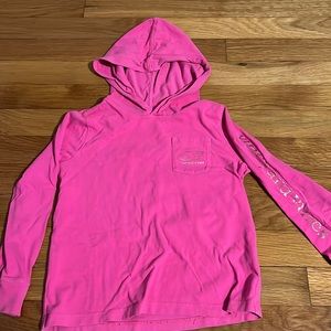 Vineyard Vines hooded long sleeve shirt